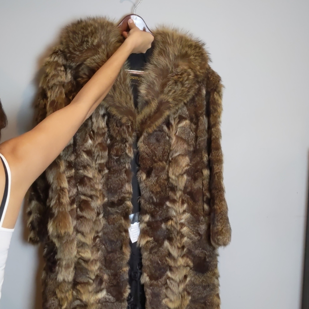 Muskrat/Racuun Vintage Fur